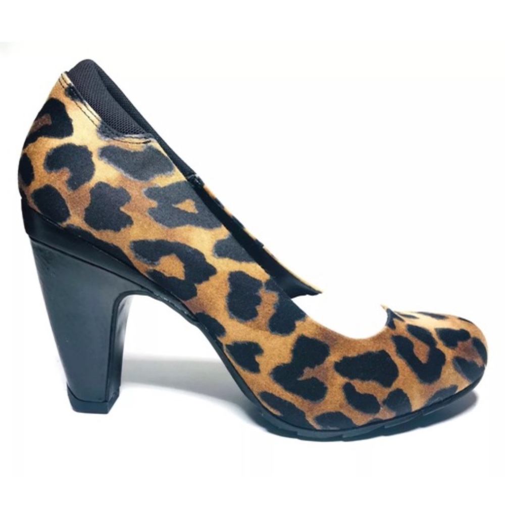 NWT KENNETH COLE REACTION Juice Time Leopard Pump
